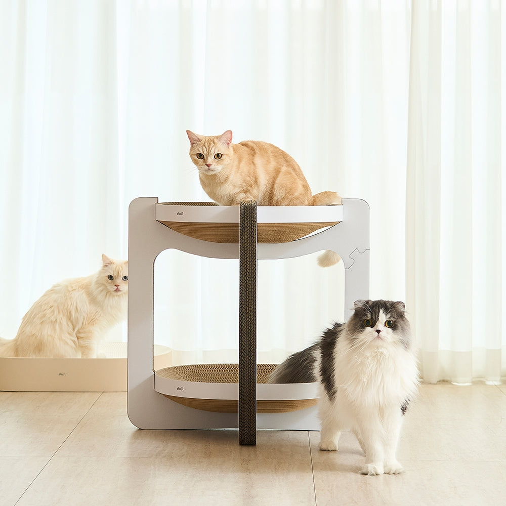 DUIT Duit Tiramisu Board 2-Tier Scratcher
